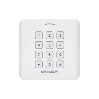 Cititor de proximitate cu tastatura RFID Hikvision DS-K1801EK, EM, 125 KHz, interior/exterior
