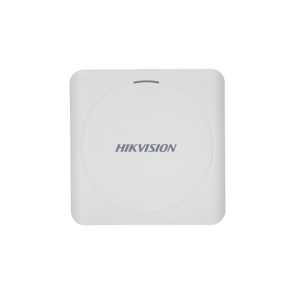 Cititor de proximitate RFID Hikvision DS-K1801E, EM, 125 KHz, interior/exterior
