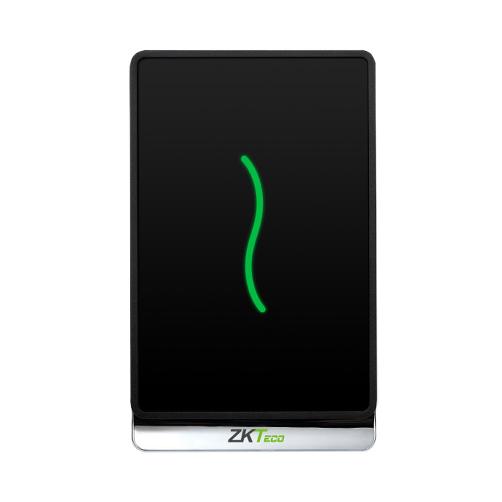 Cititor de proximitate RFID standalone ZKTeco GL-PRORF-2, Wiegand, Mifare, 13.56 MHz, 60.000 carduri, 600.000 evenimente, interior/exterior