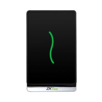 RESIGILAT - Cititor de proximitate RFID standalone ZKTeco GL-PRORF-2, Wiegand, Mifare, 13.56 MHz, 60.000 carduri, 600.000 evenimente, interior/exterior