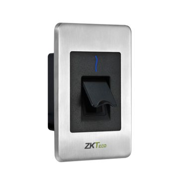 Cititor de proximitate RFID ZKTeco FR1500A-WP-MIFARE, RS-485, 13.56 MHz, amprenta