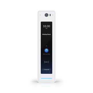Cititor de proximitate cu tochscreen Ubiquiti UA-G2-PRO, camera HD, metoda acces PIN/deblocare faciala/aplicatie mobila/card NFC, 13.56 Mhz MF, microfon si difuzor, PoE