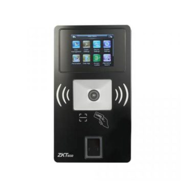 Controler de acces biometric IP ZKTeco ACO-BR1200S-FB-1, ecran 2.8 inch, amprenta, card EM, cod de bare