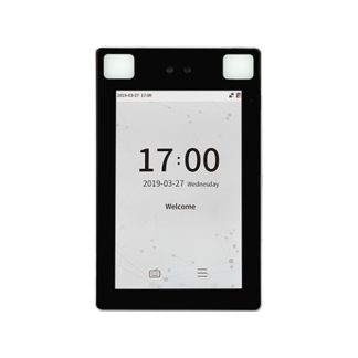 Controler de acces facial IP ZKTeco GL-PROFACE-X-P-1-W, ecran 8 inch, 2 MP, 30.000 fete, 50.000 carduri, 10.000 evenimente