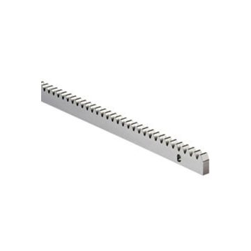 Cremaliera metalica pentru porti culisante care au pinion M4 Came 262-K, 600 kg, 1 m