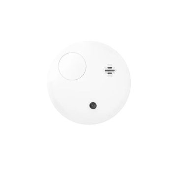 Detector de fum wireless cu sirena Hikvision AX Pro DS-PDSMK-E-WE, 868 MHz