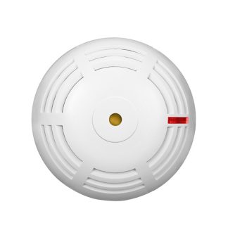 Detector de fum wireless cu sirena Satel ASD-150, RF 500 m, tamper, autonomie 2 ani