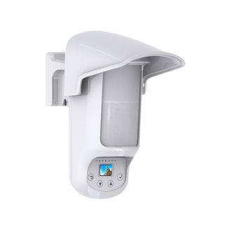 Detector de miscare exterior Quad PIR si MW Paradox Envy NVX80, 16 m, 90 grade, pet immunity, antimasking, creep zone, carcasa/suport inclus