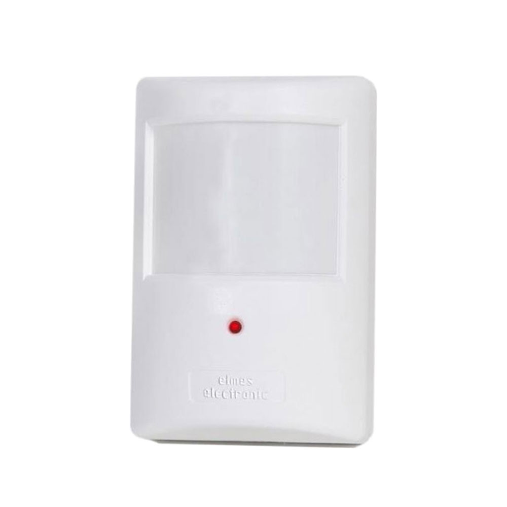 Detector de miscare wireless dual PIR Elmes PTX 50, 18 m, 90 grade, lentila interschimbabila, 433 MHz, RF 50 m