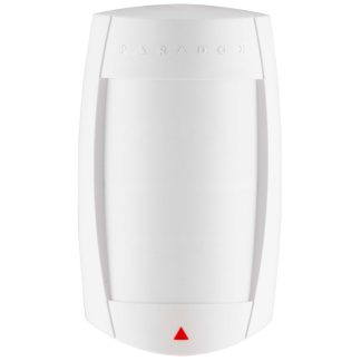 Detector de miscare dual PIR Paradox Digigard DG75+, 11x11 m, 90 grade, Digital Shield, pet immunity