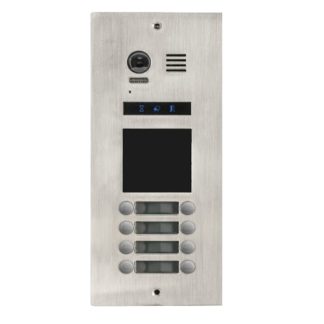 Videointerfon exterior modular DMR21-D32-F1, 8 familii, ingropat, bloc
