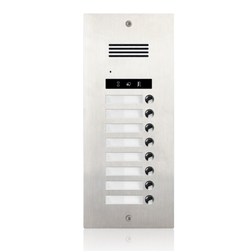 Interfon exterior DMR21A-S8, 8 familii, ingropat, bloc