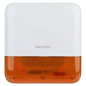 Sirena stroboscopica wireless de exterior Hikvision AX PRO DS-PS1-E-WE-O, 110 dB, 868 MHz, RF 1600 m