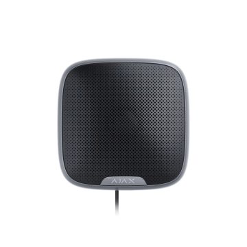 Sirena de exterior cu LED Ajax STREETSIREN FIBRA BL, 113 dB, 2000 m, IP54