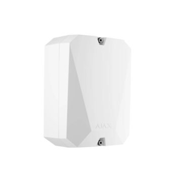 Unitate centrala wireless Ajax Hub Hybrid 4G WH, 100 dispozitive, 2000 m, verificare vizuala alarma