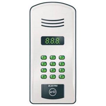 Interfon de exterior Electra PES.A255, 255 familii, aparent, inox