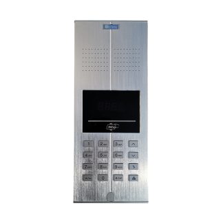 Interfon de exterior Genway WL-03NLX, 400 posturi, 4000 cartele, RFID 125 Khz, cod, ingropat