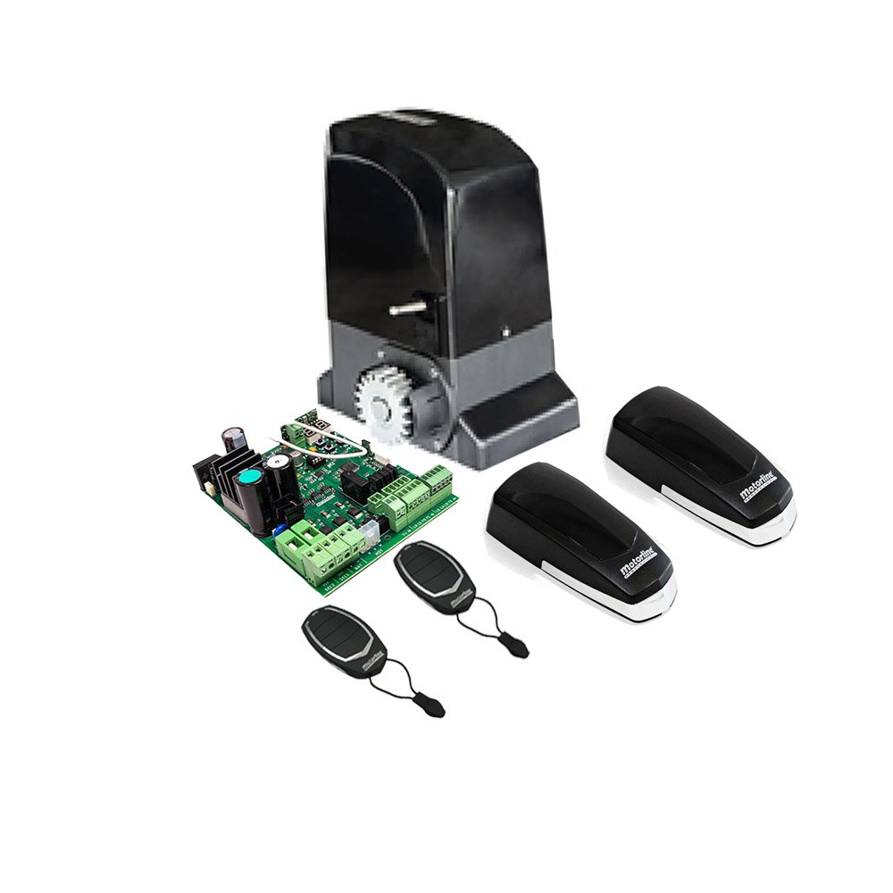Kit automatizare poarta culisanta Motorline KIT GALO2000, 230 VAC, 1400 N, 2000 Kg, brushless, compatibil MCONNECT LINK