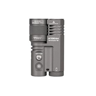 Lanterna profesionala cu cap dublu LEP/LED Acebeam Terminator M1, 2300 lumeni, 1600 m