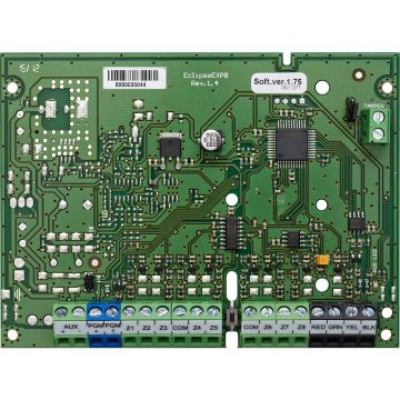 Modul de extensie Teletek Eclipse EXP8, 8 zone, 1 PGM, alimentare din centrala