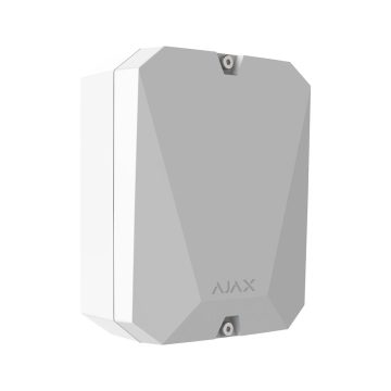 Modul de integrare wireless Ajax VHF Bridge WH, 8 iesiri, 868 MHz, RF 1800 m, alb