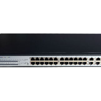 Switch Gigabit cu 28 de porturi Gigabit Hikvision DS-3E2528P(B), 56 Gbps, 51 Mpps, PoE, cu administrare