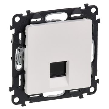 Priza date RJ45 CAT 6 Legrand, incastrata, alba