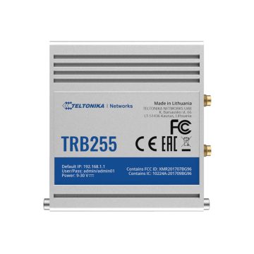 Gateway/controller industrial IP Teltonika TRB255, Dual SIM, LTE, EGPRS, Ethernet, SMS/apel, IoT