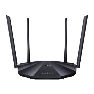 Router wireless Gigabit Dual Band Tenda AC19, 4 porturi LAN, 1 port WAN, 2.4/5.0 GHz, MU-MIMO, 6 dBi, 2.000 Mbps