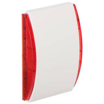 Sirena de interior cu LED Satel SPW-220 R, 120 dB, 3 tonuri, rosu