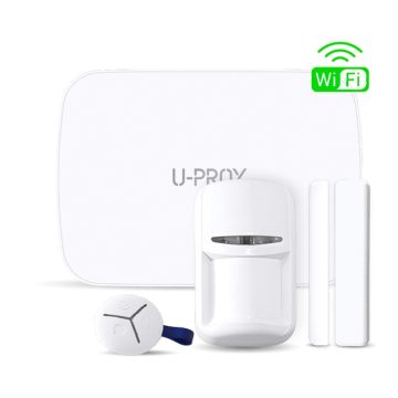 Sistem de alarma antiefractie wireless U-PROX MP WIFI S, 30 partitii, 99 zone, 60 utilizatori, GSM, WiFi