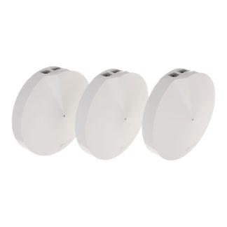 Sistem Mesh Gigabit Dual Band TP-Link DECO M5 (3-PACK), 2 porturi, 2.4/5.0 GHz, 510 m, 1300 Mbps
