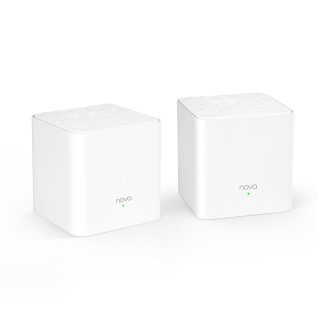 Sistem Mesh wireless Dual Band Tenda Nova MW3(2PACK), 300 mp, MU-MIMO, 2.4/5.0 GHz, 1200 Mbps
