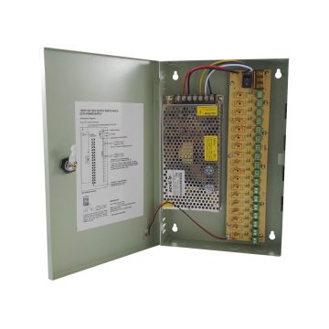 Sursa de alimentare SMPS 12V 15A-18C, 18 canale, 15 A