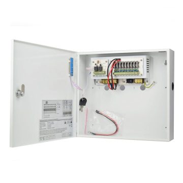 Sursa in comutatie cu back-up ZTP1210B-09F, 10A, 9 iesiri