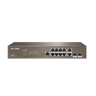 Switch cu 12 porturi IP-COM G5312F, 16000 Mac, cu management