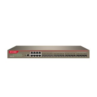Switch cu 16 porturi SFP IP-COM G5324-16F, 5.6 Gbps, cu management