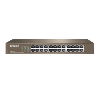 Switch cu 24 porturi Tenda TEF1024D, 4.8 Gbps, 3.57 Mpps, 8.000 MAC, fara management