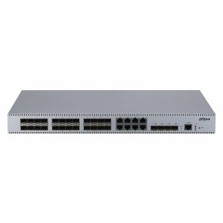 Switch cu 24 porturi Dahua PFS5936-24GF8GT4XF, 32000 MAC, 221 Gbps, cu management