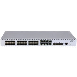 Switch cu 36 porturi Dahua SG5036FX, MAC 32K, 144 Gbps, cu management
