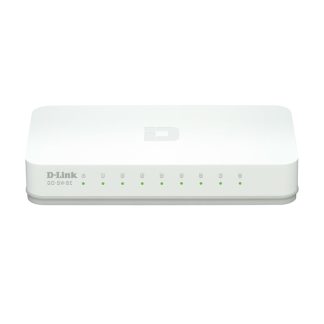 Switch cu 8 porturi D-Link GO-SW-8E, 1 Gbps, 2.000 MAC, fara management