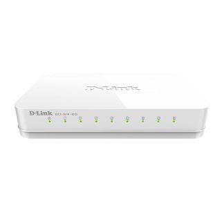 Switch cu 8 porturi GO-SW-8G, 16 Gbps, 8.000 MAC, fara management