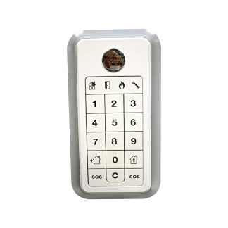 Tastatura LED wireless cu cititor de proximitate RFID Crow FW2-ICON KEYPAD, 8 taguri/coduri, 868 MHz, RF 500 m, autonomie 5 ani