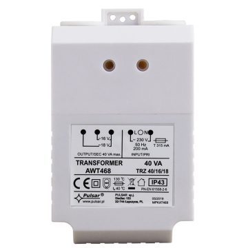 Transformator Satel TR 40, 230V/23 VAC, 40 VA