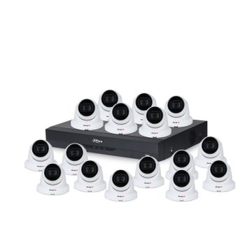 Sistem supraveghere interior basic Acvil B16INTIR30-2MP-M, 16 camere, 2MP, IR 30m, 2.8 mm, microfon