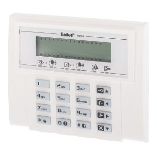 Tastatura LCD Satel VERSA-LCD, 3 butoane functionale, taste dedicate, buzzer