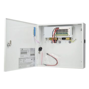 Sursa in comutatie cu back-up ZTP1210B-09F, 10A, 9 iesiri