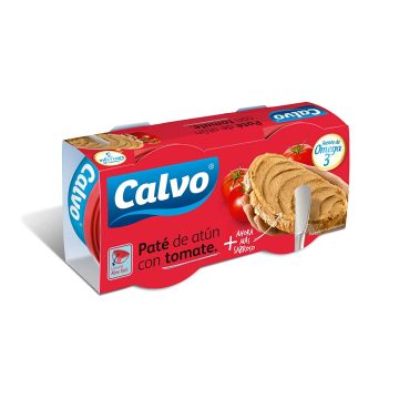Pate De Ton Cu Rosii Calvo 2x75g, Calvo