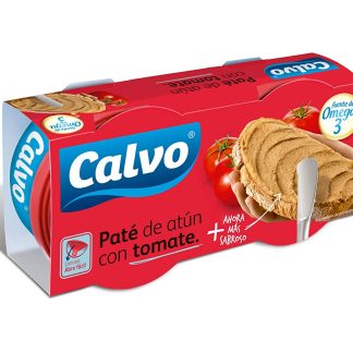 Pate De Ton Cu Rosii Calvo 2x75g, Calvo