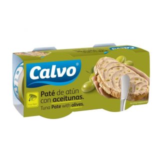 Pate De Ton Cu Masline Calvo 2x75g, Calvo